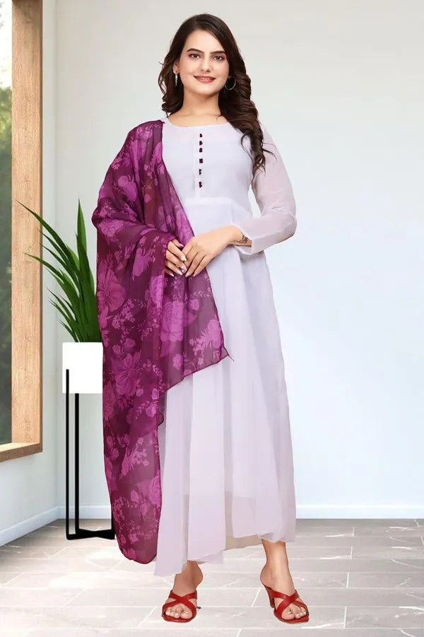 Wine_Georgette_Gown_Dress_For_Women