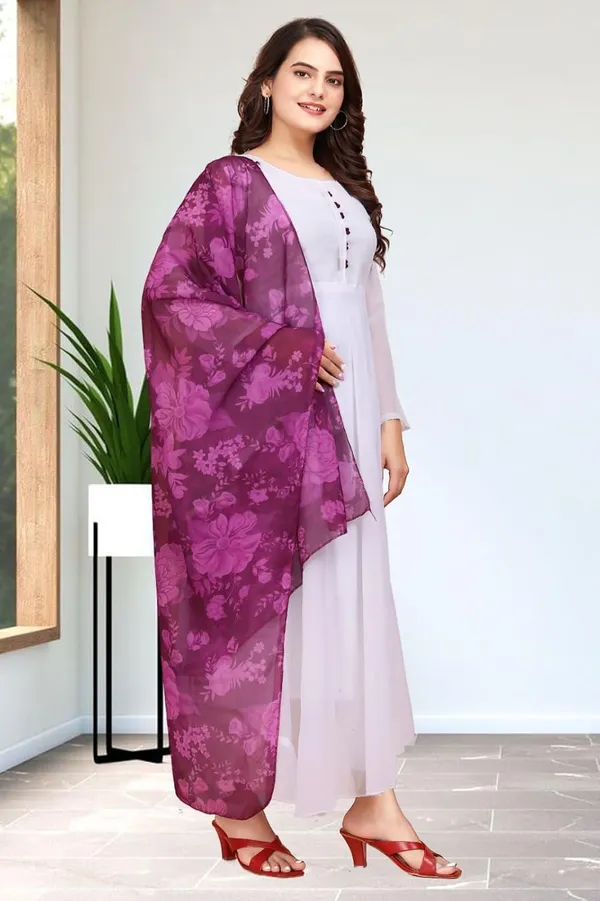Wine_Georgette_Gown_Dress_For_Women