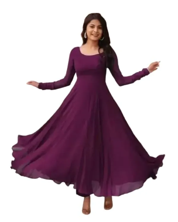 Purple_Georgette_Gown_Dress_For_Women
