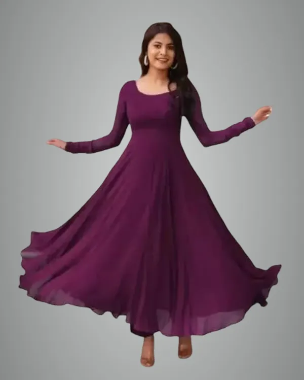 Purple_Georgette_Gown_Dress_For_Women