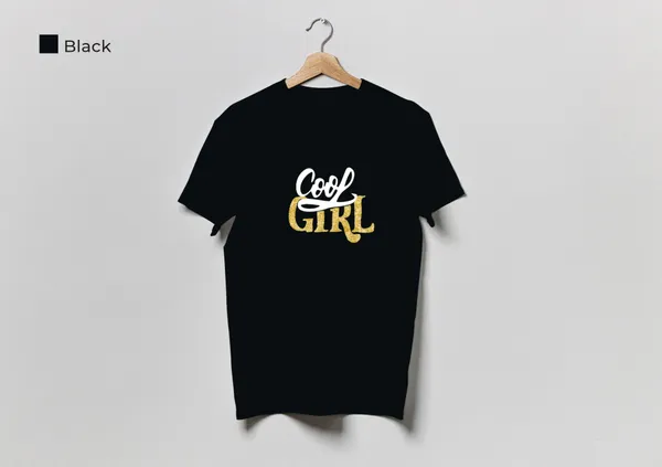 Cool_Girl_Graphic_T-Shirt_-_Black_And_Gym_Genius_Young_Mind_Motivational_Red_T-Shirt_Pack_Of_2