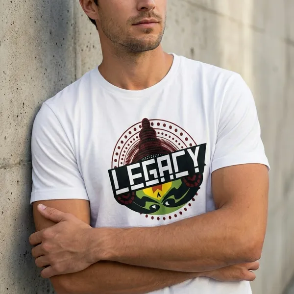 Legacy_Printed_White_T-Shirt_And_Rock_And_Roll_Black_Graphic_T-Shirt_Pack_Of_2