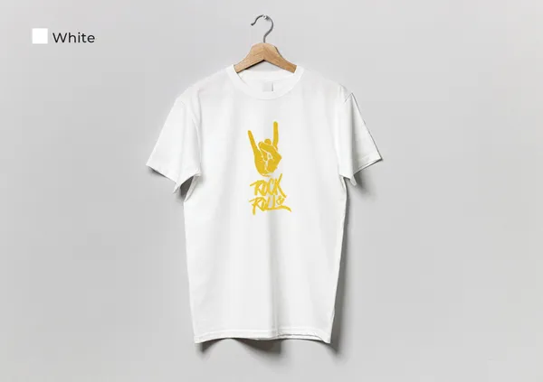 Padmanabha_Swamy_Red_T-Shirt_-_Malayalam_Script_Design_And_Rock_Rule_Graphic_Print_White_T-Shirt_Pack_Of_2