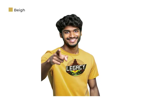 Savage_Tiger_Graphic_Print_T-Shirt_-_Black_And_Legacy_Printed_Graphic_T-Shirt_-_Beige_Yellow_Pck_Of_2