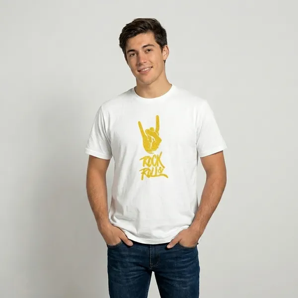 Padmanabha_Swamy_Red_T-Shirt_-_Malayalam_Script_Design_And_Rock_Rule_Graphic_Print_White_T-Shirt_Pack_Of_2