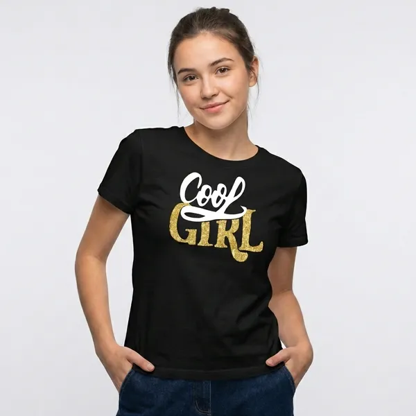 Cool_Girl_Graphic_T-Shirt_-_Black_And_Gym_Genius_Young_Mind_Motivational_Red_T-Shirt_Pack_Of_2