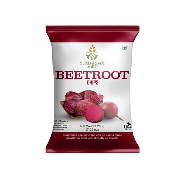 Sundarban_Agro_Beetroot_Chips_100_Natural_Dehydrated_Beetroot_Slices_No_Preservatives_No_Added_Colour_Healthy_Snack_Or_Powder_Use_200g