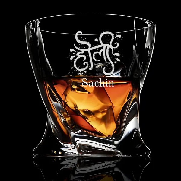 Personalized_Holi_Festival_Whiskey_Glass_310_Ml_Crystal_Cut_Design_Custom_Engraved