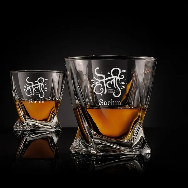 Personalized_Holi_Festival_Whiskey_Glass_310_Ml_Crystal_Cut_Design_Custom_Engraved