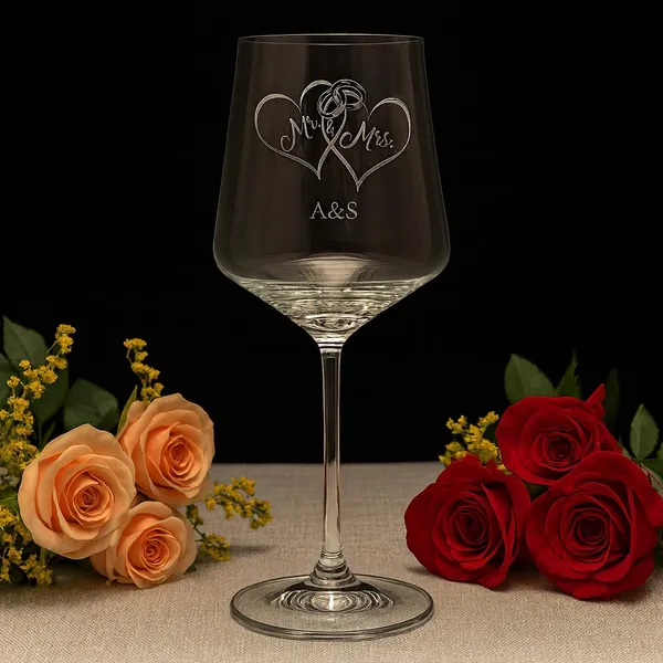 Mr_Mrs_Wine_Glasses_Wedding_Gift_Set_Of_2_Crystal_Clear_With_Heart_Design_465_Ml