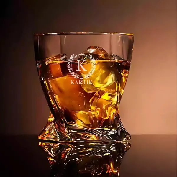 Personalized_Whiskey_Glass_With_Monogram_310_Ml_Crystal_Twisted_Design