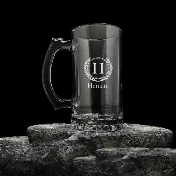 Personalized_Glass_Beer_Mug_With_Monogram_Engraving_Custom_Name_And_Initial_Design
