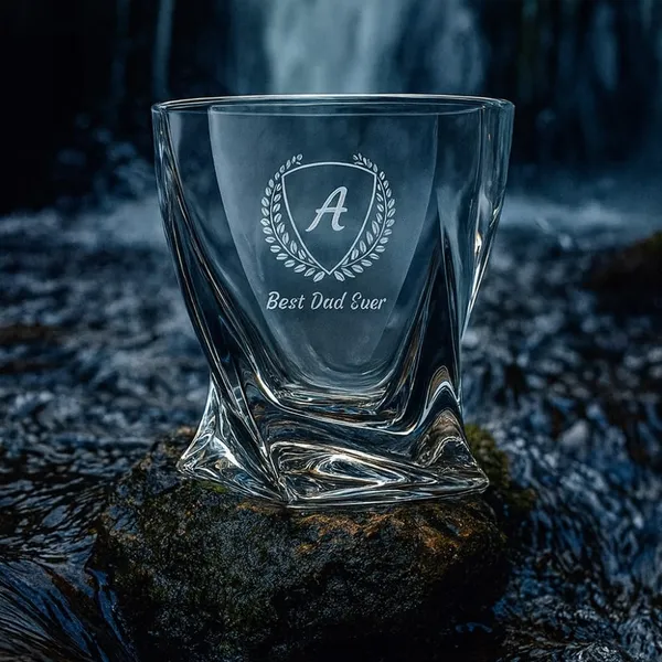 Personalized_Whiskey_Glass_With_Monogram_310_Ml_Best_Dad_Ever_Engraving_Twisted_Crystal_Design