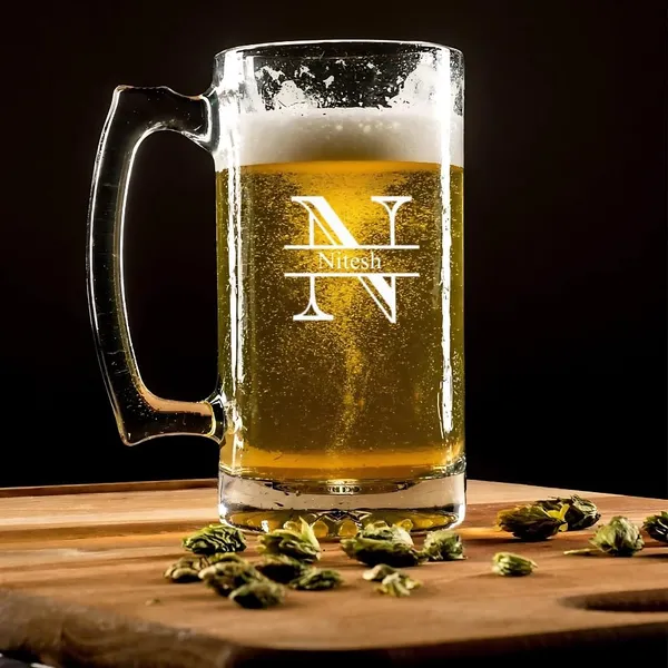 Personalized_Beer_Mug_500_Ml_With_Custom_Monogram_Engraving_Glass_Wedding_Party_Gift