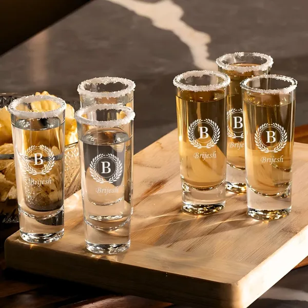 Personalised_Shot_Glass_65_Ml_Crystal_Glass_With_Initial_Name_Engraving_Laurel_Wreath_Design_Clear