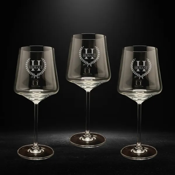 Personalized_Engraved_Wine_Glass_435_Ml_Custom_Monogram_Letter_H_Wedding_Anniversary_Valentine_Gift_Clear_Crystal_Glass