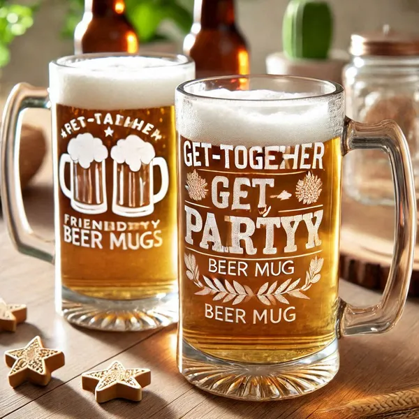 Deep_Engraved_Get_Together_Party_Beer_Mug_Glasses