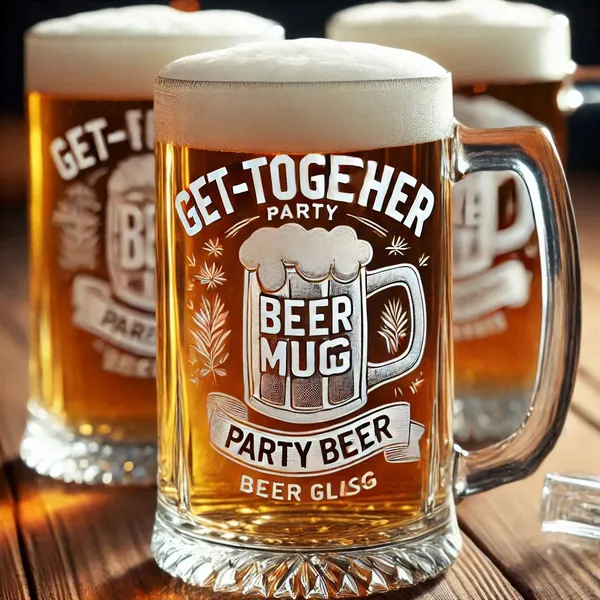 Deep_Engraved_Get_Together_Party_Beer_Mug_Glasses