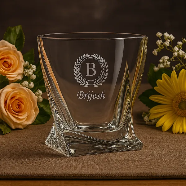 Personalized_Whiskey_Glass_Custom_Engraved_Crystal_Tumbler_With_Initial_Name_Laurel_Wreath_Design_310_Ml_Gift_For_Him_Dad_Husband_Groomsmen