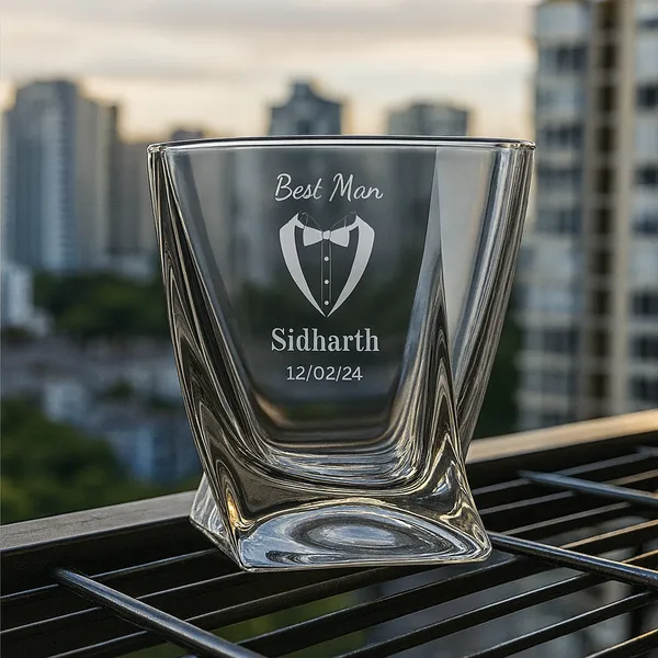 Personalized_Best_Man_Whiskey_Glass_Crystal_Twisted_Design_Custom_Engraved_With_Name_And_Date