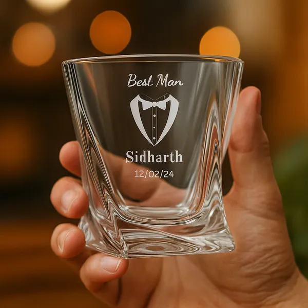 Personalized_Best_Man_Whiskey_Glass_Crystal_Twisted_Design_Custom_Engraved_With_Name_And_Date