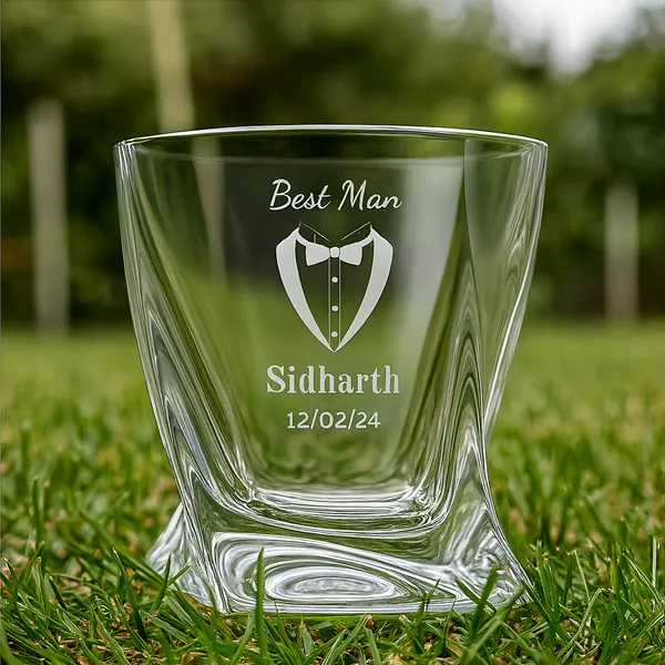 Personalized_Best_Man_Whiskey_Glass_Crystal_Twisted_Design_Custom_Engraved_With_Name_And_Date