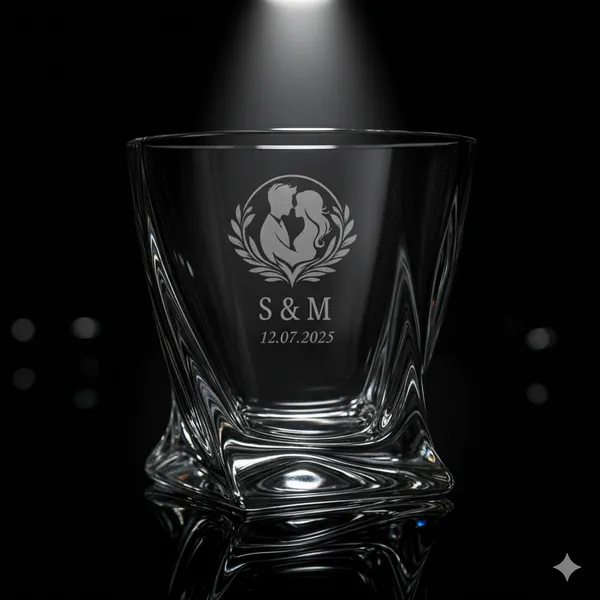 Personalized_Wedding_Gifts_Whiskey_Glass_Crystal_Twisted_Design_Custom_Engraved_With_Name_And_Date