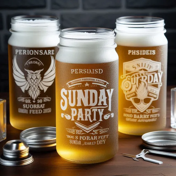 Personalized_Deep_Engraved_Sunday_Party_Beer_Glasses_Set_Of_2