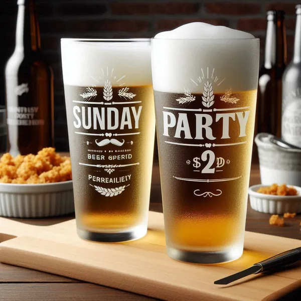 Personalized_Deep_Engraved_Sunday_Party_Beer_Glasses_Set_Of_2