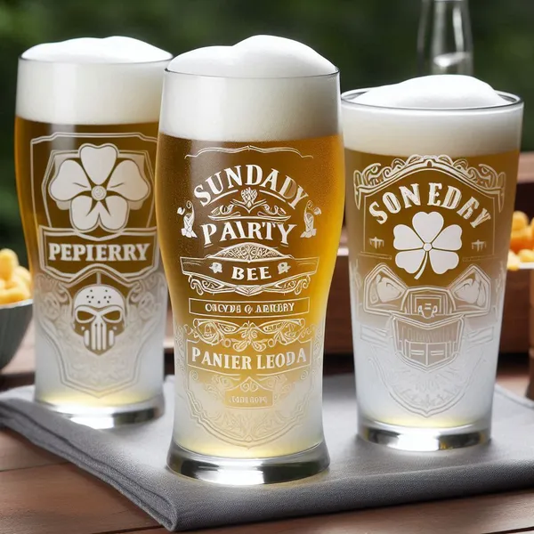 Personalized_Deep_Engraved_Sunday_Party_Beer_Glasses_Set_Of_2