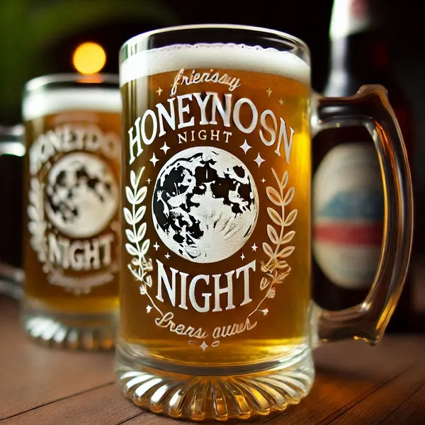 Personalized_Honeymoon_Night_Beer_Mug_Glasses_With_Deep_Engraving