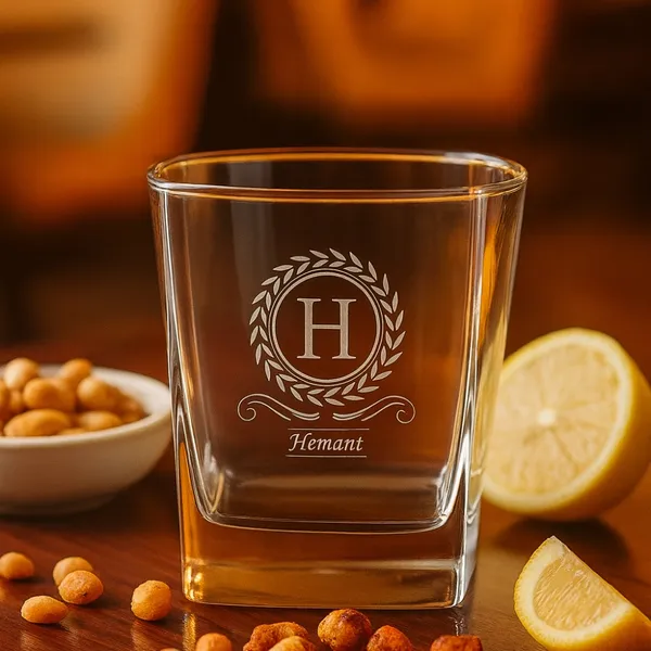 Personalized_Whiskey_Glass_With_Custom_Initial_Name_290_Ml_Crystal_Tumbler_Deep_Engraved_Laurel_Design_Custom_Groomsman_Gift_Gift_For_Him_Bridesmaid_Glass_Logo_Monogram_Engraving