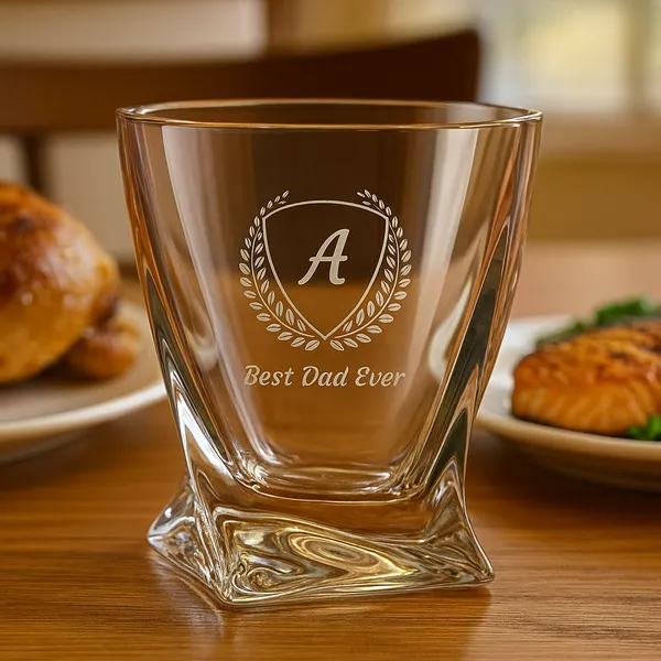 Personalized_Whiskey_Glass_With_Monogram_Best_Dad_Ever_Engraving_Twisted_Crystal_Design
