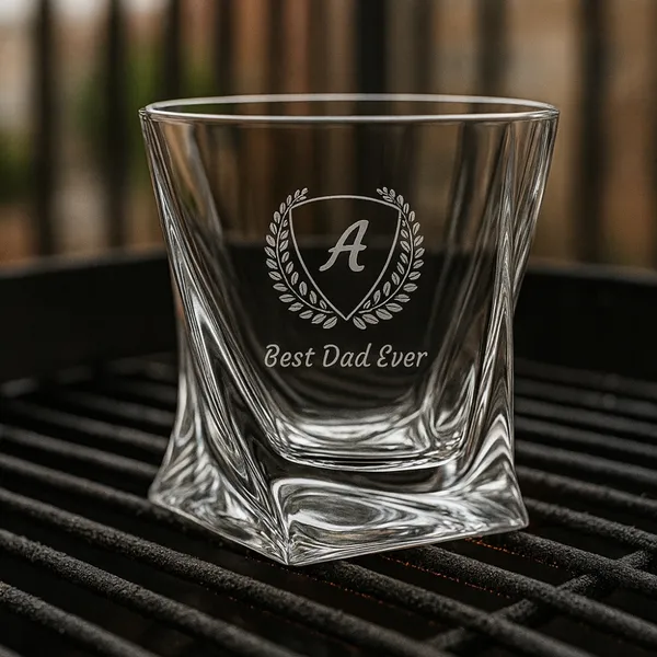 Personalized_Whiskey_Glass_With_Monogram_Best_Dad_Ever_Engraving_Twisted_Crystal_Design