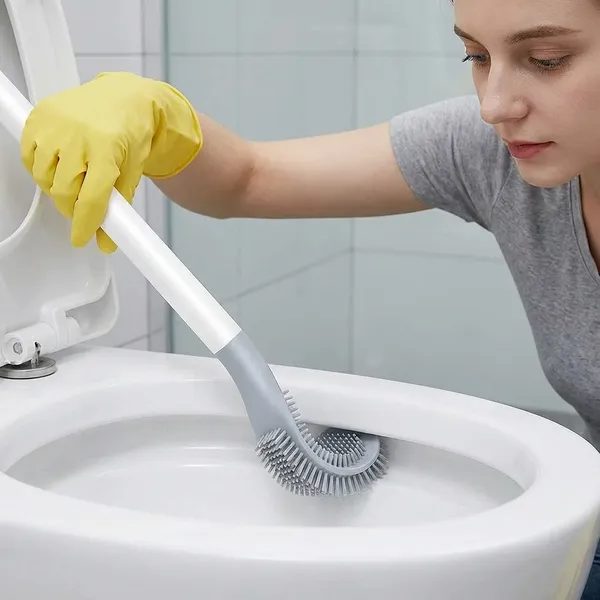 Silicon_Toilet_Brush_With_Slim_Holder