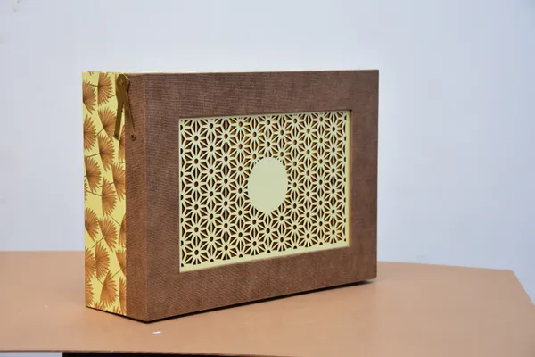 Peach_And_Gold_Decorative_Mithai_Gift_Box_With_Chocolate_Tray_And_Jar_Holders