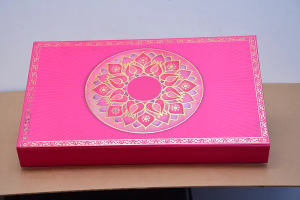 Pink_And_Gold_Decorative_Storage_Box_With_Floral_Mandala_Design