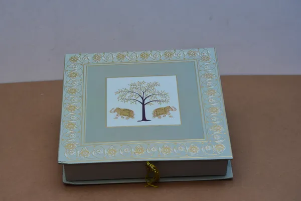 Multicolour_Decorative_Keepsake_Box_With_Tree_And_Elephant_Motif