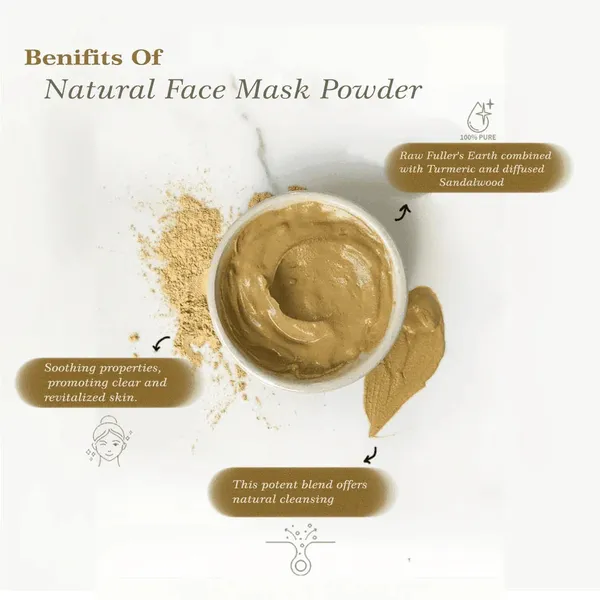 Fuller'S_Earth_Face_Pack_Powder_Deep_Cleansing_Oil_Control_Skin_Brightening_Pack_Of_2