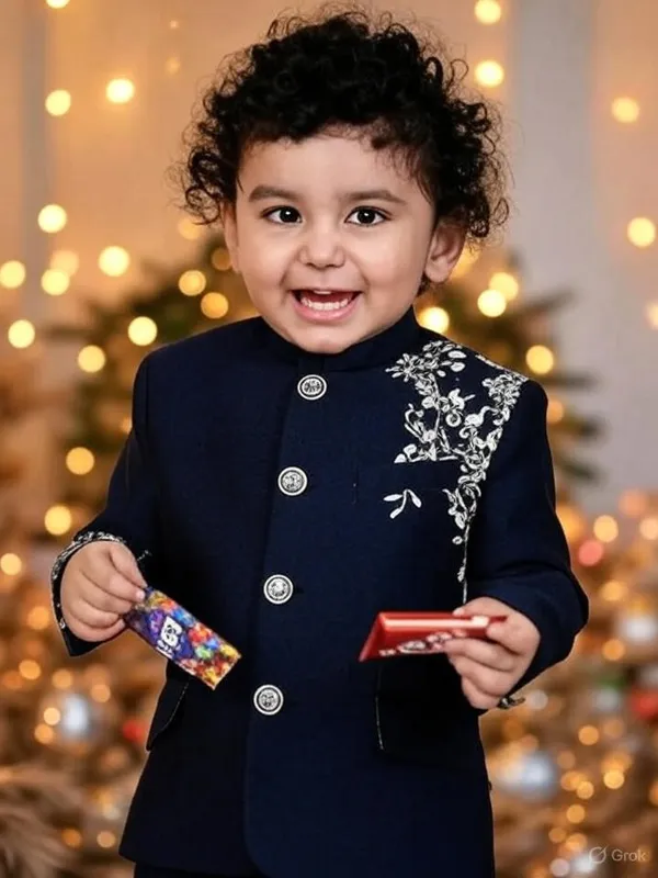 Navy_Blue_Cotton_Embroidered_Sherwani_Ethnic_Set_For_Boys
