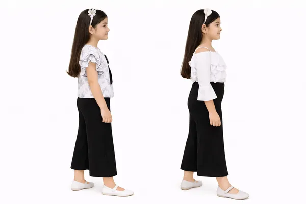 Black_White_Cotton_Wide_Leg_Palazzo_Top_Combo_Set_For_Girls