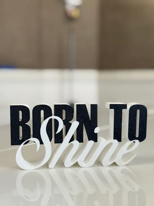 Black_And_White_Motivational_Born_To_Shine_Desk_Piece