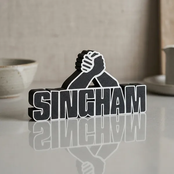 Black_Bold_Singham_Desk_Piece