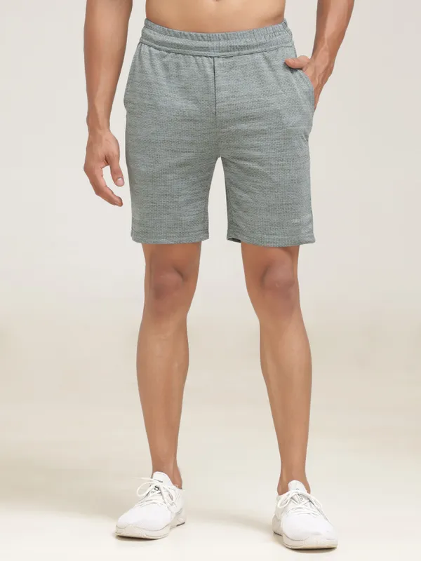 Green_Polyester_Sports_Activewear_Self_Design_Regular_Shorts_For_Men