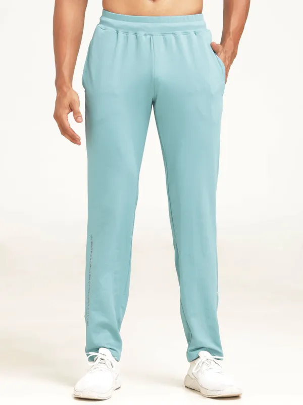 Sea_Green_Polyester_Sportswear_Solid_Track_Pants_For_Men