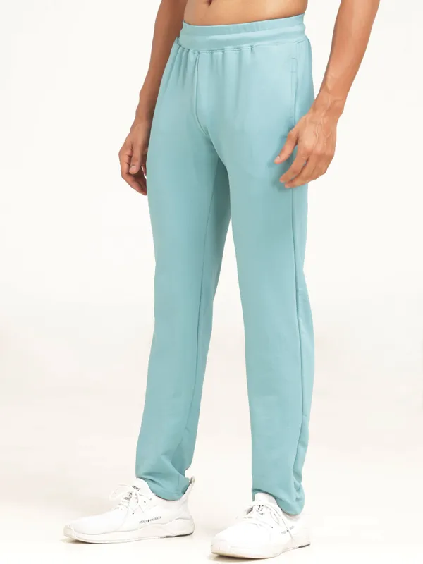 Sea_Green_Polyester_Sportswear_Solid_Track_Pants_For_Men