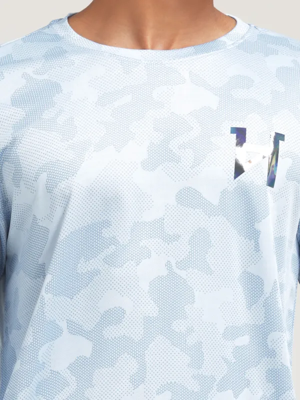 Light_Blue_Polyester_Western_Wear_Full_Sleeve_Printed_Round_Neck_T_Shirt_For_Men
