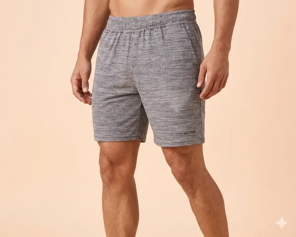 Grey_Polyester_Sports_Activewear_Self_Design_Regular_Shorts_For_Men