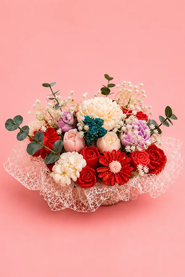 Fragrance_Wax_Flower_Bouquet_Centrepiece