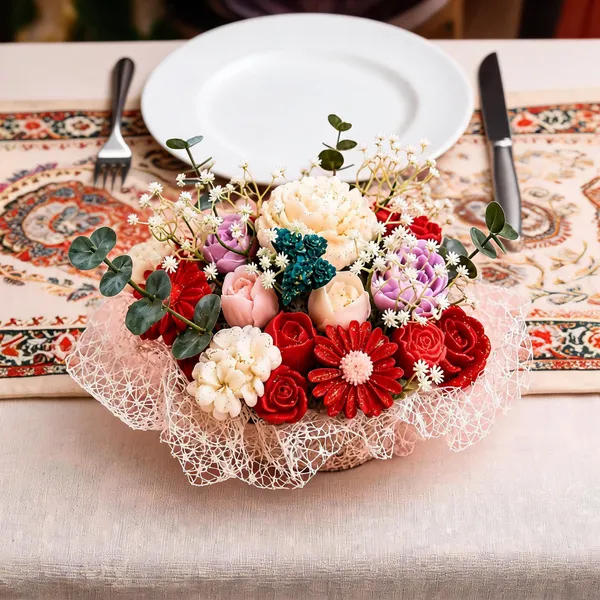 Fragrance_Wax_Flower_Bouquet_Centrepiece